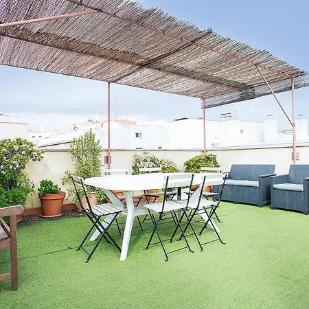 Heaven With A Garden At Ramblas Apartment *